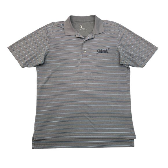 Fairway & Greene F&G Tech Shirt Mens M Medium Gray Short Sleeve Performance Polo - Picture 1 of 9